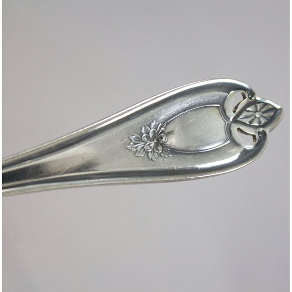 Rogers Bros XS Triple Silverplate Old Colony Serving/Tablespoons Lot of 5 Mono - Picture 5 of 13